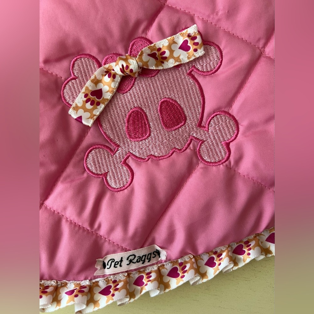 Pink Quilted Designer Jacket. - Picture 9 of 9